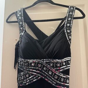 Adrianna Papell Black Dress